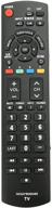 n2qayb000485 remote: compatible with panasonic tvs tc-p50c2, tc-l37u22, tc-l37x2, and more! logo