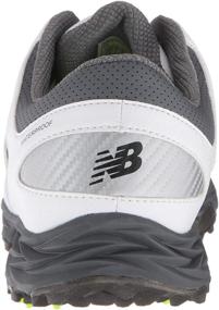 img 2 attached to Революционизируйте свою игру с белыми кроссовками New Balance Men's Striker.