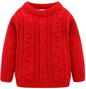 img 4 attached to 👕 Mud Kingdom Toddler Turtleneck Pullover: Stylish Boys' Clothing and Sweaters for All Seasons"