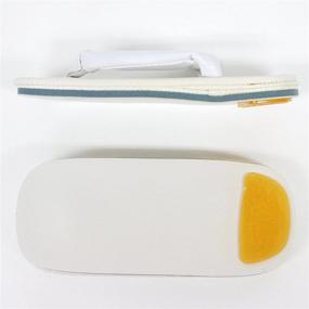 img 1 attached to Traditional Japanese Setta Sandals for Boys - Elegant White Designs by KYOETSU