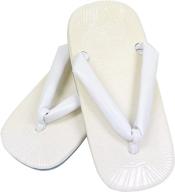 traditional japanese setta sandals for boys - elegant white designs by kyoetsu logo