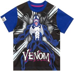 img 2 attached to Marvel Boys Venom T Shirt Black