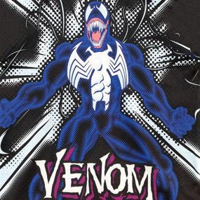 img 1 attached to Marvel Boys Venom T Shirt Black
