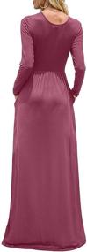 img 2 attached to DB MOON Casual Dresses Pockets Women's Clothing and Dresses