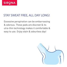 img 1 attached to Sirona Disposable Underarm Sweat Pads -12 Pads: Ultimate Protection for All-Day Dryness!