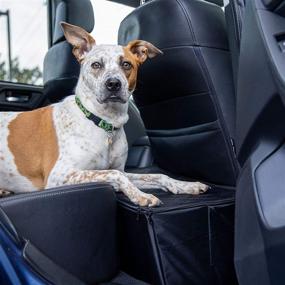 img 4 attached to 🐶 Secure Your Dog on the Road with the Back Seat Dog Extender and Car Storage