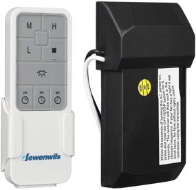 img 4 attached to 🔧 Dewenwils Ceiling Fan Remote Control Kit with Wireless Dimmer, Adjustable Countdown, LED Compatible Dimmable, 3-in-1 Replacement Function for Universal AC Motor Ceiling Fan Light, UL Listed