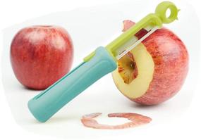 img 1 attached to 🦜 JBBERTH Bird Shape Ceramic Peeler: Convenient Portable Folding Tool for Fruits and Vegetables - 1 Pack