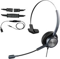 🎧 versatile 3.5mm cell phone headset with noise cancelling mic for pc, iphone, samsung & more logo