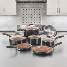 img 3 attached to Cuisinart Ceramica Non Stick Cookware Bundle