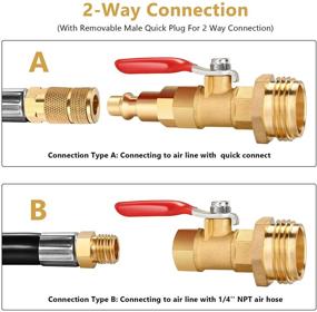 img 2 attached to 🔁 HEIHEI Winterize Adapter: Streamlining Threading Connections for Efficient Winterization