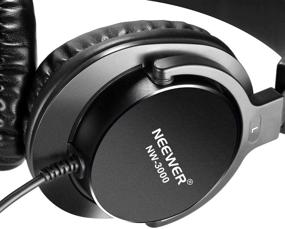 img 3 attached to 🎧 Neewer NW-3000 Lightweight Closed Studio Headphones 10Hz-26kHz with 3m Cable, 3.5mm & 6.5mm Plugs for Music Appreciation, Movie Watching, Game Playing, Recording - Low Noise