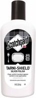 ✨ scotchgard tarni-shield silver polish: clean, polish & protect against tarnish in one easy application - 8 oz. logo