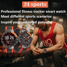 img 3 attached to IP68 Waterproof Fitness Tracker with 24 Sports Modes - Compatible with Android & iOS Phones