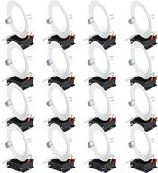 💡 sunco lighting 16 pack 6 inch led recessed ceiling lights: slim industrial electrical and lighting components for energy-efficient illumination logo