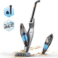 cordless stick vacuum cleaner: lightweight & powerful 2-in-1 floor cleaning - 16kpa wet dry handheld vacuum with washable hepa filter, perfect for home, pet hair, and carpet logo