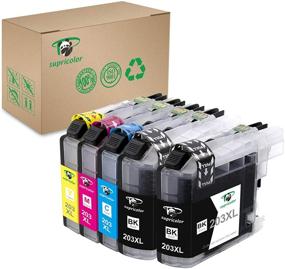 img 4 attached to 🖨️ Supricolor LC203 LC201 Ink Cartridges, LC203XL LC 201 Replacement Ink Compatible with MFC-J4320DW MFC-J4420DW MFC-J4620DW MFC-J5520DW MFC-J5620DW MFC-J5720DW