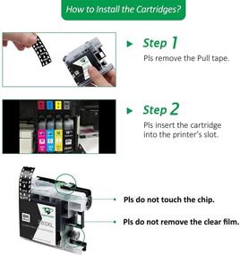 img 3 attached to 🖨️ Supricolor LC203 LC201 Ink Cartridges, LC203XL LC 201 Replacement Ink Compatible with MFC-J4320DW MFC-J4420DW MFC-J4620DW MFC-J5520DW MFC-J5620DW MFC-J5720DW