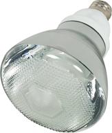 💡 satco s7276 23-watt br38 reflector: 5000k, wet location ul listed - 85-watt incandescent equivalent logo