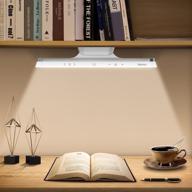 💡 baseus led desk lamp: dimmable, battery powered magnetic closet lights for home office, kitchen & study - rechargeable, wireless touch control логотип