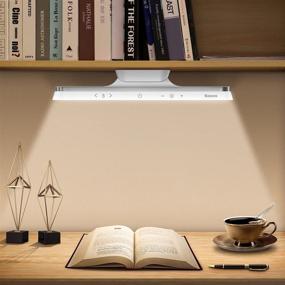 img 4 attached to 💡 Baseus LED Desk Lamp: Dimmable, Battery Powered Magnetic Closet Lights for Home Office, Kitchen & Study - Rechargeable, Wireless Touch Control