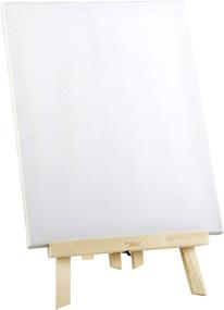 img 2 attached to 🖼️ Sorillo Brands 14 inch A-Frame Wooden Easel (Wood) - 1 Easel