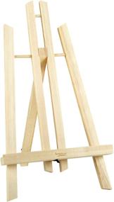 img 4 attached to 🖼️ Sorillo Brands 14 inch A-Frame Wooden Easel (Wood) - 1 Easel