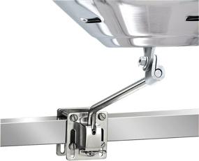 img 2 attached to 🔲 A10-240 Square Rail / Vertical Surface Mount by Magma Products - Enhancing SEO