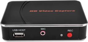 img 1 attached to 🎥 ezcap HD Capture HDMI Video: Record & Stream Video to USB Flash Drive | HDMI 1080P Game Capture & Pass Through for PS3 Xbox Set top Box | Enhanced with Microphone Input & HDTV compatibility