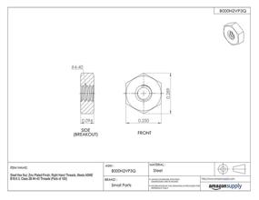 img 1 attached to 💡 B18 6 3 Машиночная резьба через, покрытая