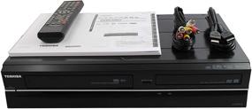 img 2 attached to 📀 Toshiba VCR DVD Recorder Combo с пультом дистанционного управления и HDMI - надежное решение для перевода VHS на DVD.