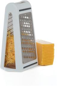 img 1 attached to 🧀 Efficient Prep Solutions: Progressive 2-Way Grate & Measure for Easy Cooking