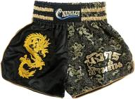 🩳 high quality namazu muay thai shorts for men and women, perfect for mma, boxing, and kickboxing training at the gym. логотип