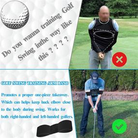 img 2 attached to 🏌️ Prowithlin Golf Training Aids: Enhance Your Swing with the Golf Smooth Swing Training Aid Arm Band