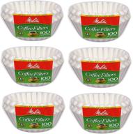 ☕ melitta junior basket coffee filters white (6) - perfectly sized filters for your junior coffee maker! logo