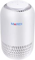 💨 mairdi home bedroom air purifier - h13 true hepa filter, 3-stage carbon filtration, portable small room air cleaner for 99.975% removal of smoke, dust, odor - no ozone logo