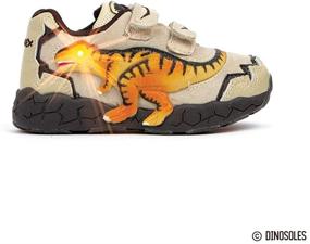 img 3 attached to 🦖 Детские кроссовки Dinosoles T REX Low TOP