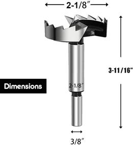 img 3 attached to Сверлильный хвостовик Forstner диаметром 8 дюймов