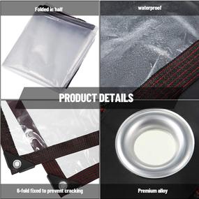 img 1 attached to Dustproof Waterproof Anti Aging Insulation Furniture Exterior Accessories