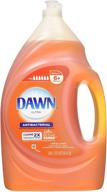🍊 dawn ultra concentrated antibacterial hand soap dishwashing liquid refill, orange scent, 56oz: a powerful cleansing solution for germ-free results! logo
