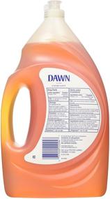 img 1 attached to 🍊 Dawn Ultra Concentrated Antibacterial Hand Soap Dishwashing Liquid Refill, Orange Scent, 56oz: A Powerful Cleansing Solution for Germ-Free Results!