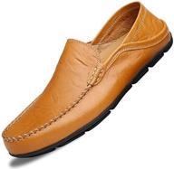 stylish and durable lapens driving lpmlfs1587 yb46 men's shoes: perfect loafers & slip-ons logo