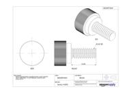 🔩 knurled brass fasteners: lengthy threaded screws for optimal security logo