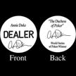 trademark poker professional collectors dealer logo