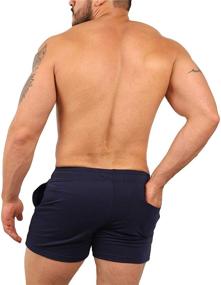 img 3 attached to Fenix Fit Shorts Casual Spandex Men's Clothing for Active