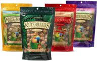 lafeber's gourmet nutri-berries pet bird food variety sampler bundles: 🐦 non-gmo, human-grade ingredients for parrots (4 pk bundle, 10 oz. each) logo