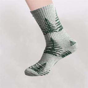 img 1 attached to 🧦 Zoreline 2-Pairs Christmas Plaid Socks: Soft, Cozy, Comfortable & Breathable Running Socks