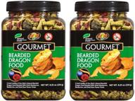 🦎 premium zoo med gourmet bearded dragon food – pack of 2 (8.25 oz each) logo