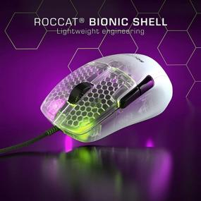 img 2 attached to 🖱️ ROCCAT Kone Pro: High-Performance Lightweight Ergonomic Gaming Mouse - White