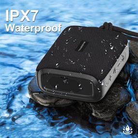 img 3 attached to 🔊 BassPal Portable Bluetooth Speaker: IPX7 Waterproof, 5.0 Wireless Mini Speakers with HD Stereo Sound, TWS, SD Card, Mic, Lanyard - 12H Playtime, Water Resistant Speaker for Shower, Beach, Hiking